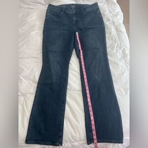 NYDJ Marilyn Straight leg Dark Blue Jeans